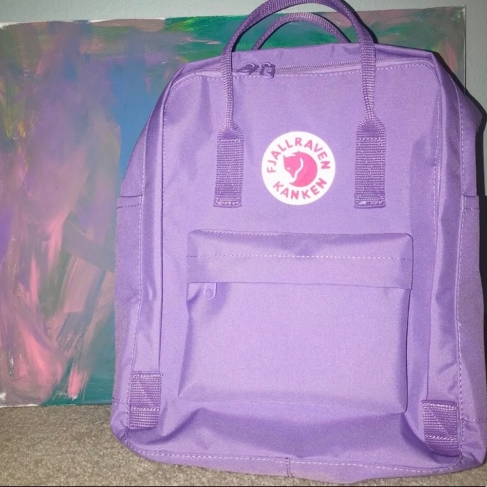 Fjall raven backback in lavender